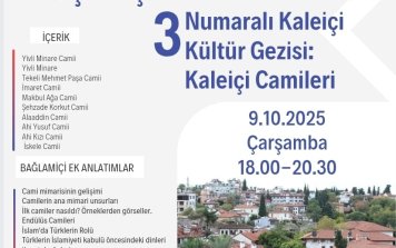Kaleiçi Camileri Kültür Gezisi No:3
