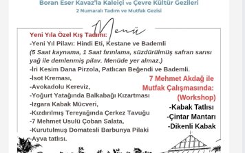 7 Mehmet Yeni Yıl Özel Kış Tadım ve Mutfak Gezisi