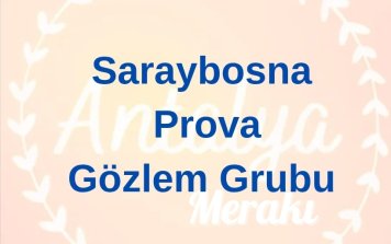Bahar'da Saraybosna Kültür ve Mutfak Gezisi'nin 25-28 Kasım Prova Gezisi