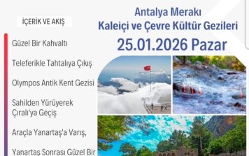 Olympos, Çıralı ve Yanartaş, Tahtalı Karlı Zirve Kültür veMutfak Gezisi