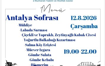 Antalya Sofrası, 7 Mehmet Tadım No:8