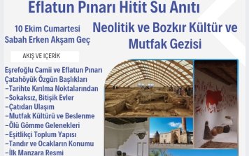 Çatalhöyük Eskiçağ Yerleşkesi, Beyşehir Eşrefoğlu Cami ve  Eflatun Pınarı Hitit Su Anıtı