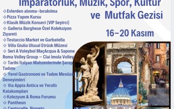 Roma, Napoli-Pompeiİmparatorluk, Müzik, Spor, Kültür  ve  Mutfak Gezisi (16-20 Kasım)