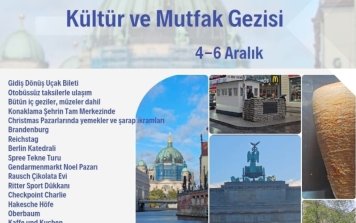 Berlin ve Yılbaşı Kültür ve Mutfak Gezisi (4-6 Aralık)