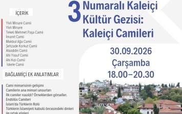 Kaleiçi Camileri Kültür Gezisi No:3